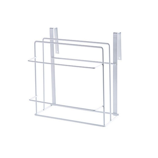 Kitchen Double Layer Towel Rack Hanging Holder