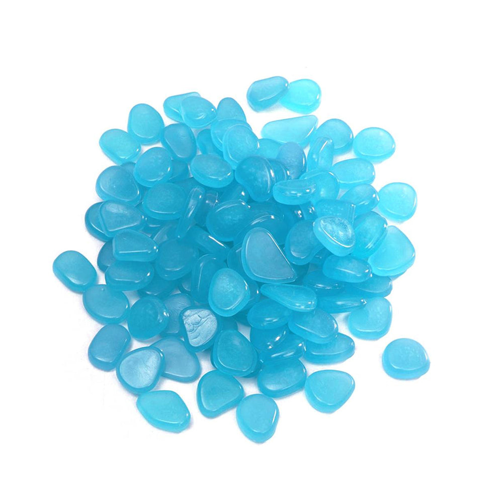 Solar Powered Glow in the Dark Garden Pebbles Garden Décor