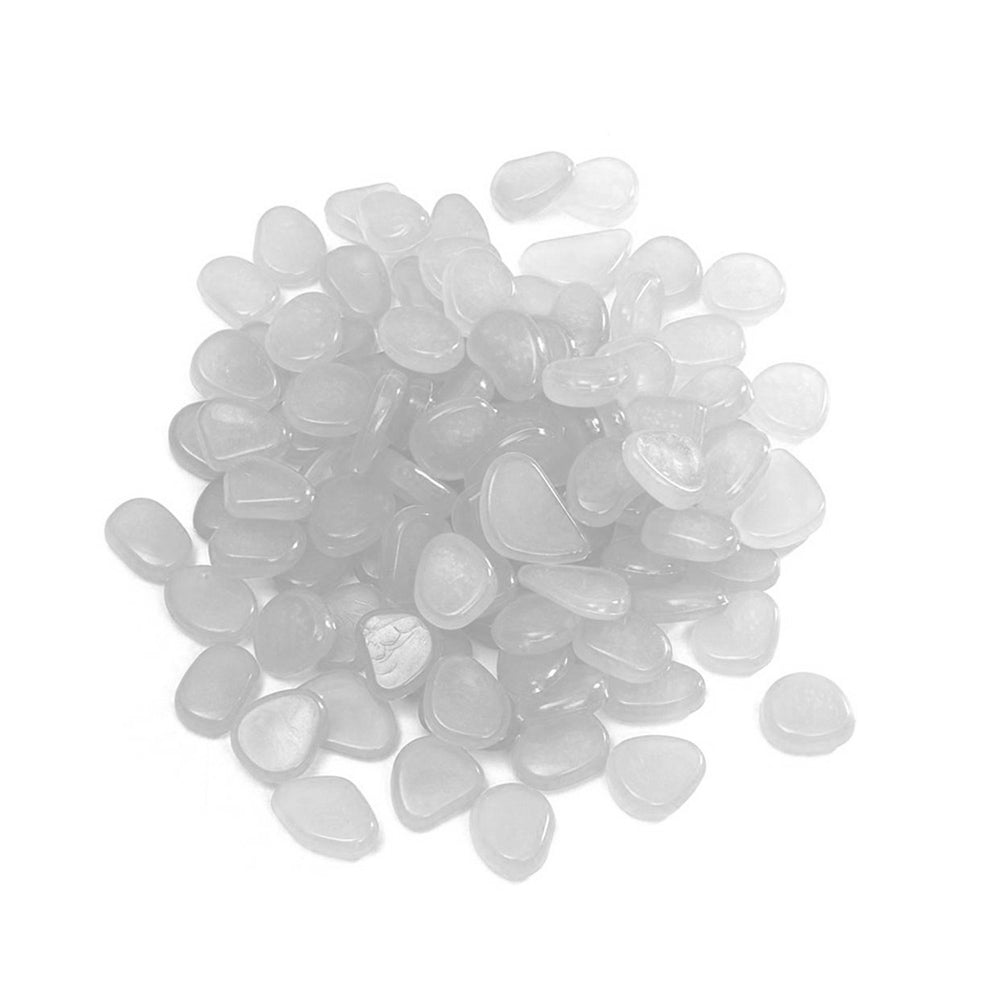 Solar Powered Glow in the Dark Garden Pebbles Garden Décor