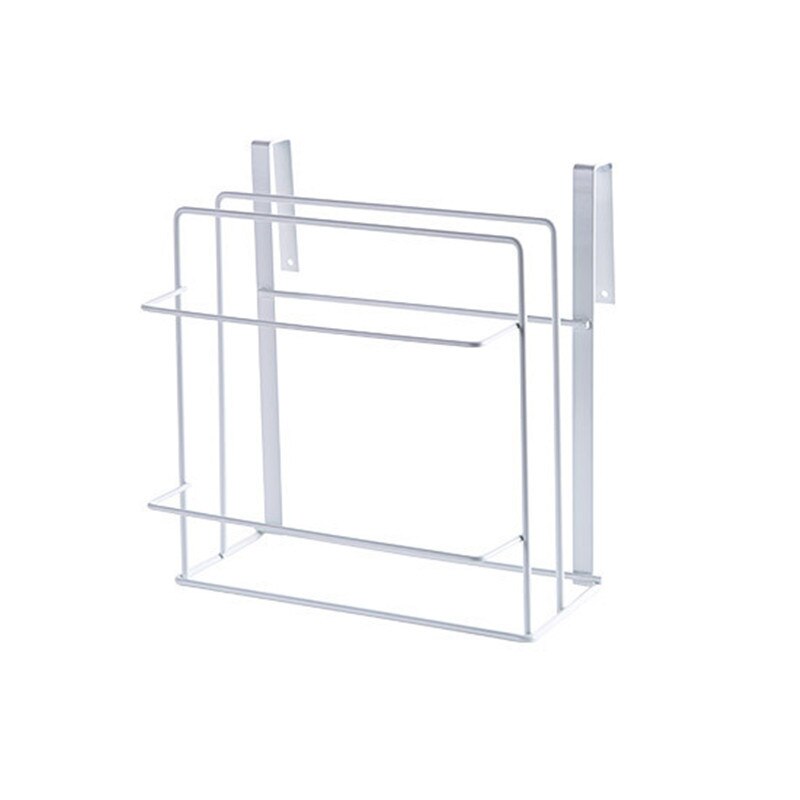 Kitchen Double Layer Towel Rack Hanging Holder