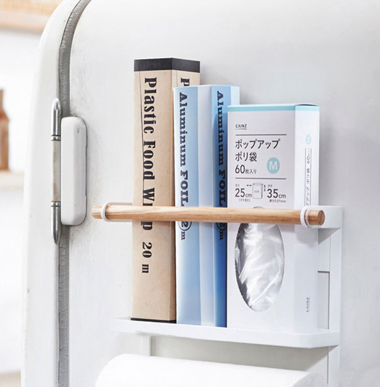 Magnetic Kitchen Refrigerator Storage Side Shelf