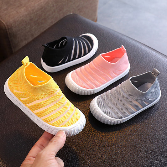 Spring And Autumn  Fabric Mesh Shoes