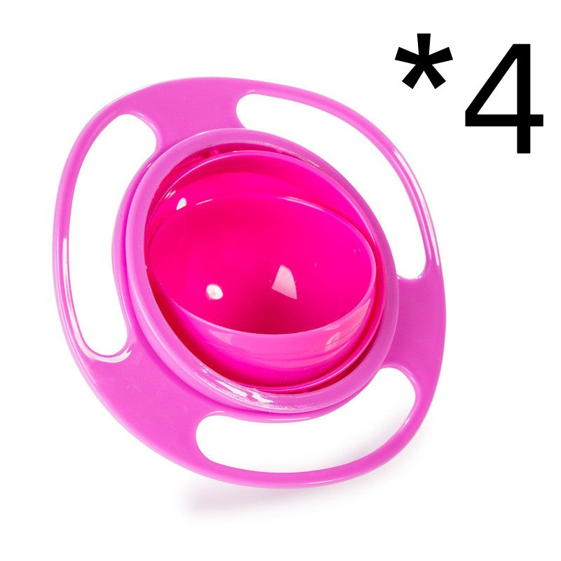 360 Rotate Spill-proof Bowl Dish