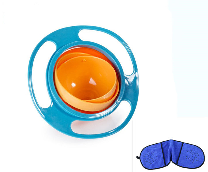 360 Rotate Spill-proof Bowl Dish