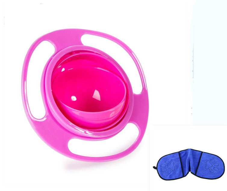 360 Rotate Spill-proof Bowl Dish