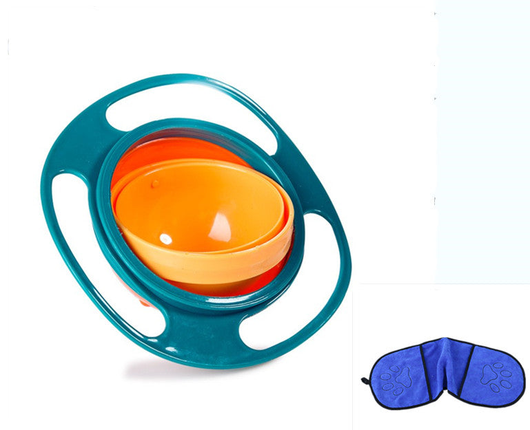 360 Rotate Spill-proof Bowl Dish