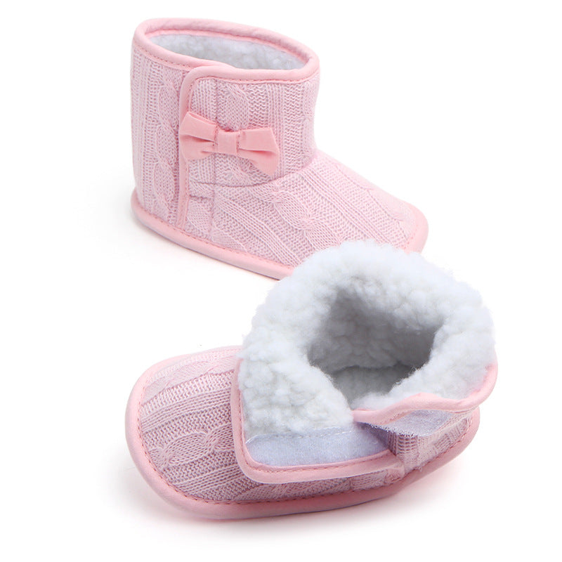 Wool Knitted Winter baby shoes