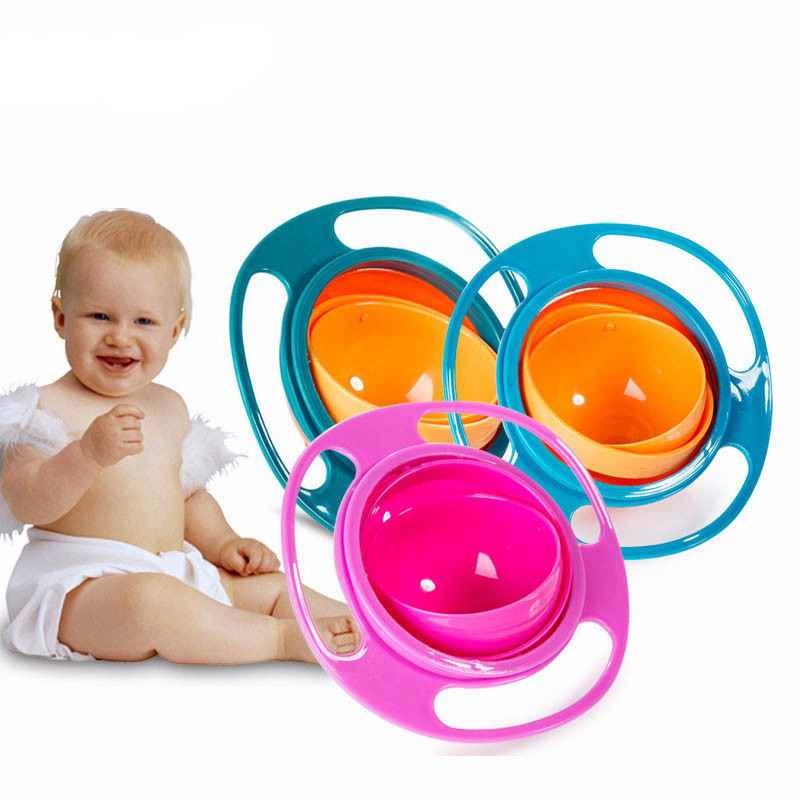 360 Rotate Spill-proof Bowl Dish