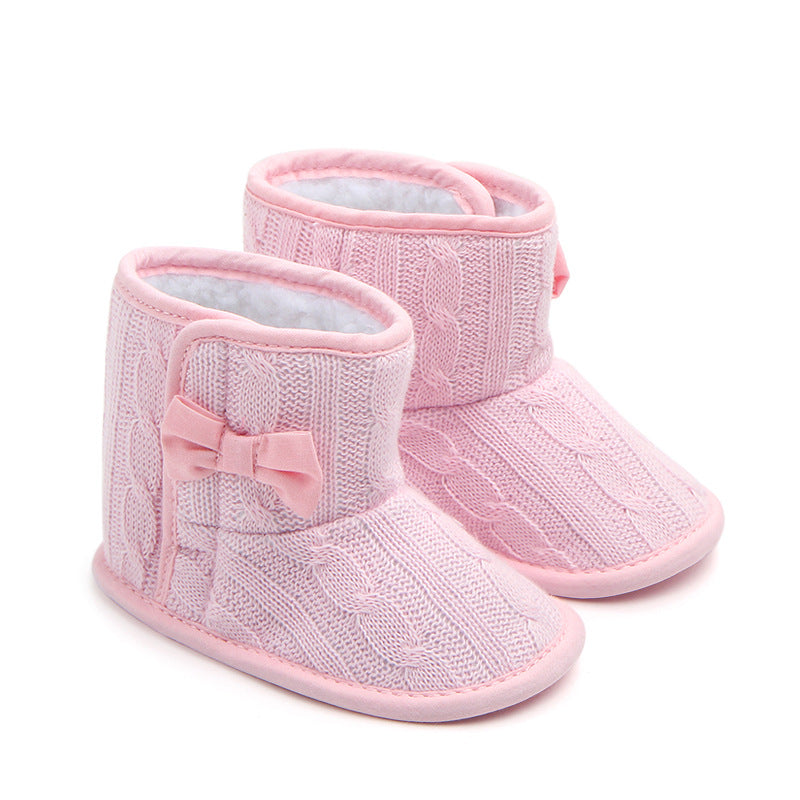 Wool Knitted Winter baby shoes