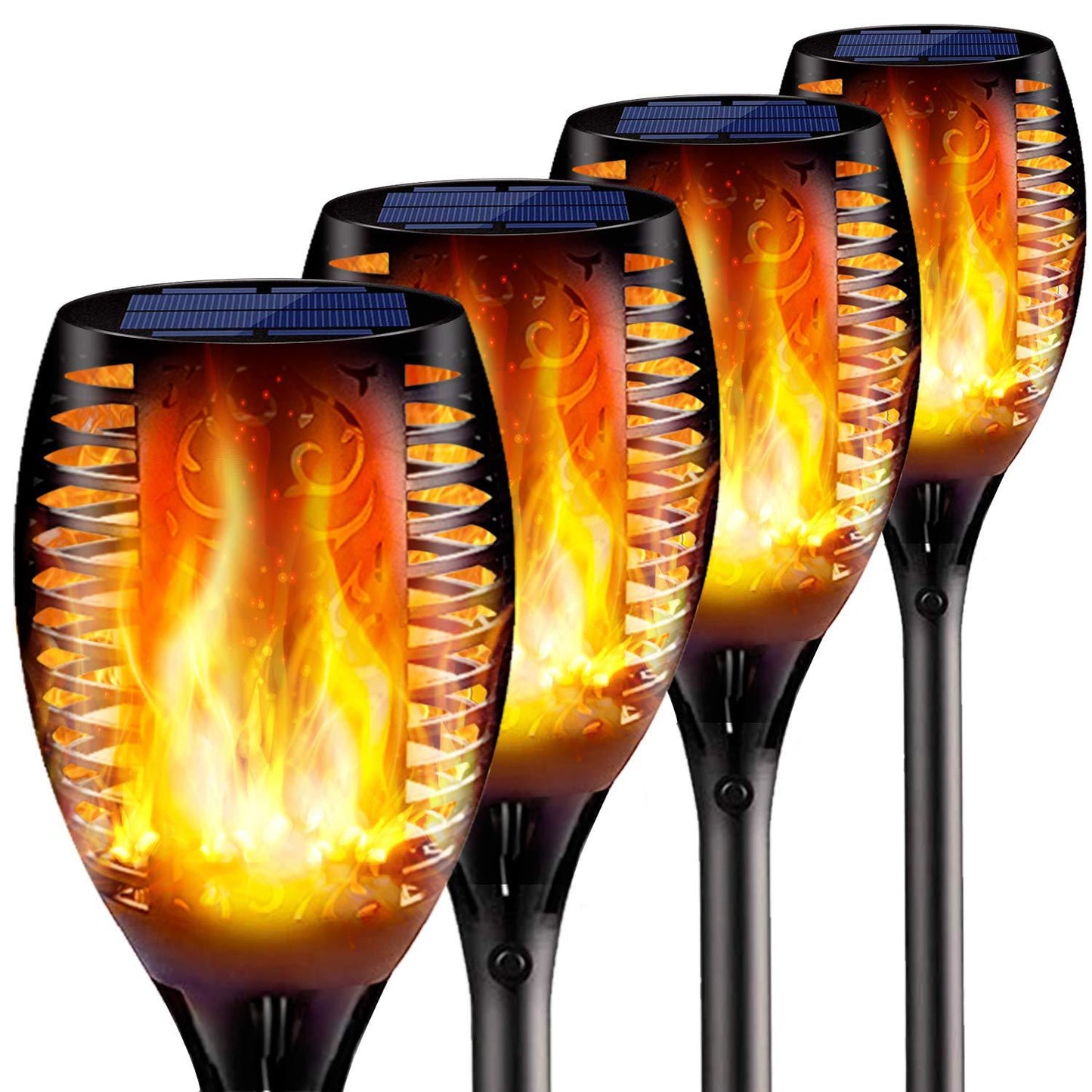 Solar Flame Flickering Garden Led Light