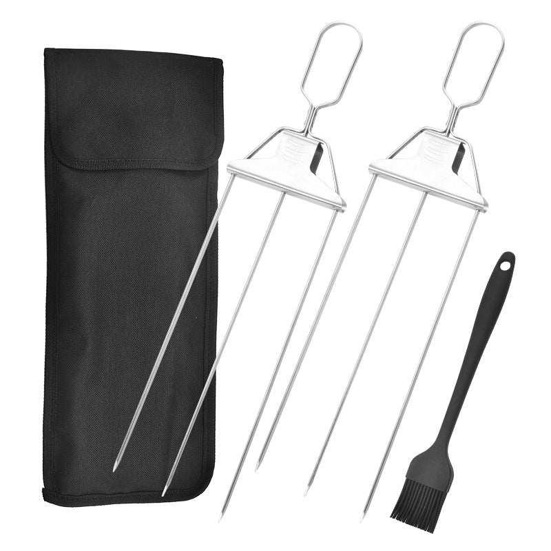 Stainless Steel Barbecue Grill Fork