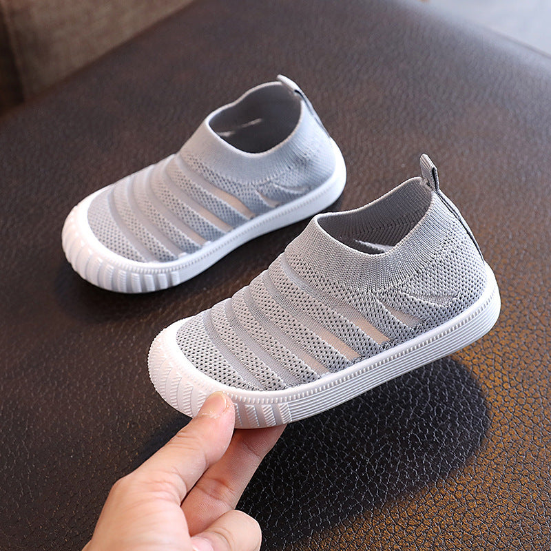 Spring And Autumn  Fabric Mesh Shoes