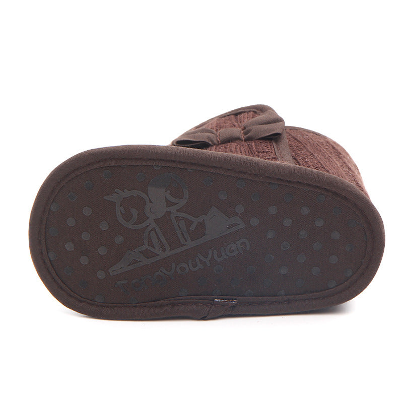 Wool Knitted Winter baby shoes