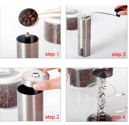 Rasnita de cafea manuala