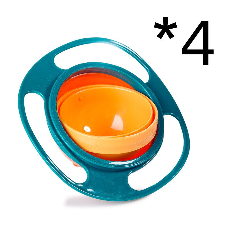 360 Rotate Spill-proof Bowl Dish