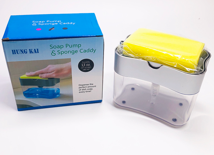 Multifunction Soap Dispenser with Sponge