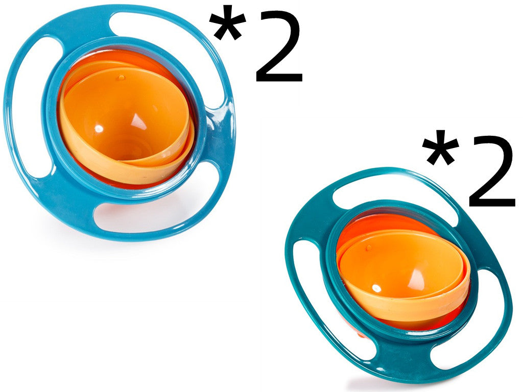 360 Rotate Spill-proof Bowl Dish