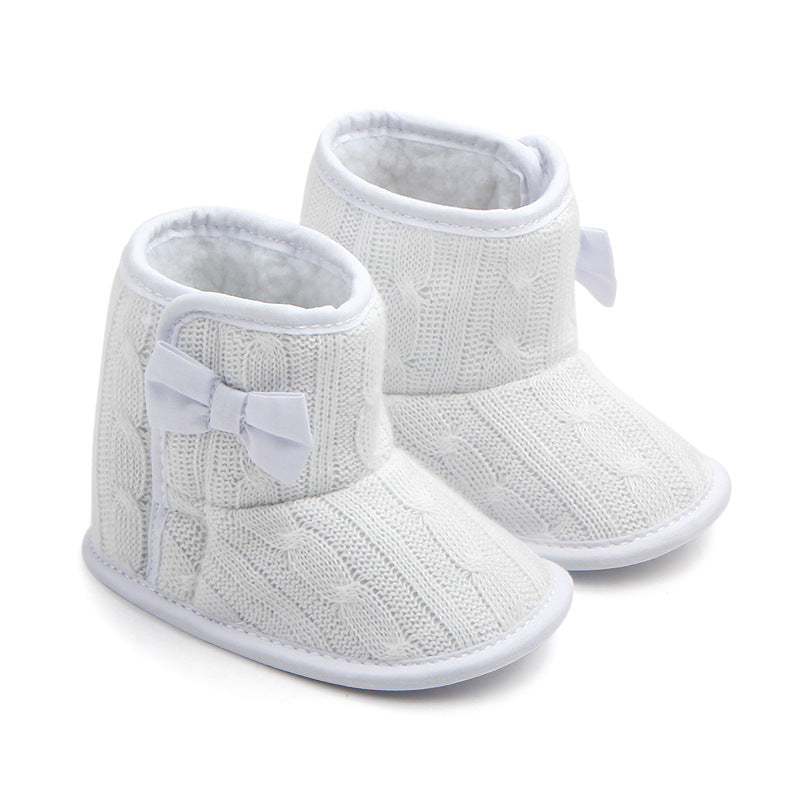 Wool Knitted Winter baby shoes