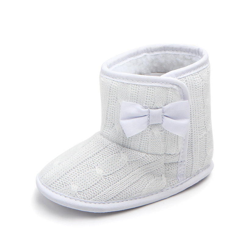 Wool Knitted Winter baby shoes