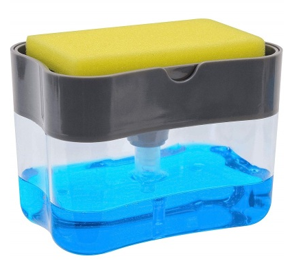 Multifunction Soap Dispenser with Sponge