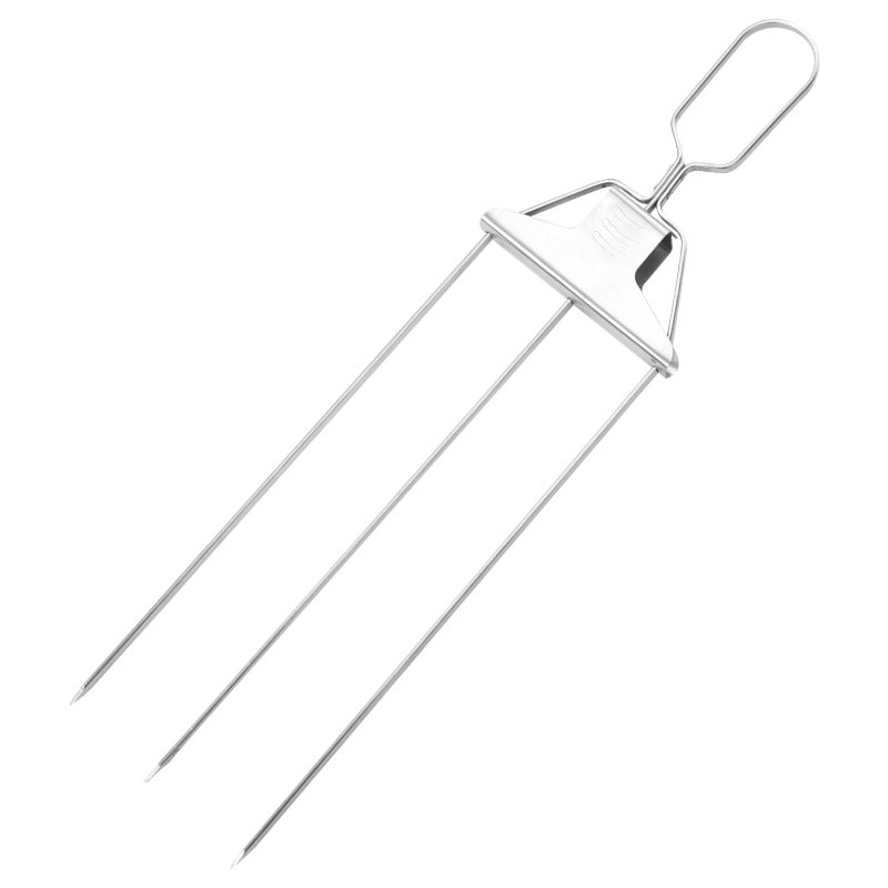Stainless Steel Barbecue Grill Fork