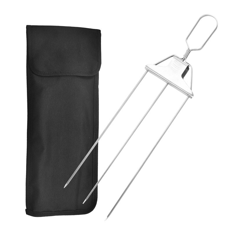 Stainless Steel Barbecue Grill Fork