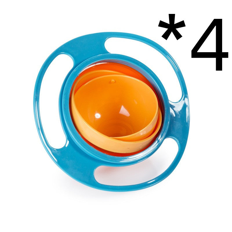 360 Rotate Spill-proof Bowl Dish