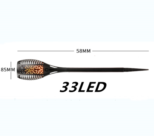 Solar Flame Flickering Garden Led Light