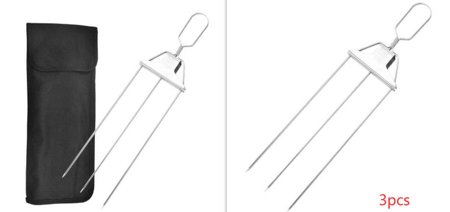 Stainless Steel Barbecue Grill Fork