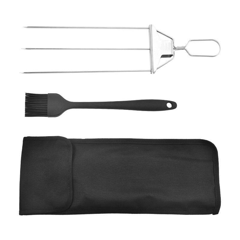 Stainless Steel Barbecue Grill Fork